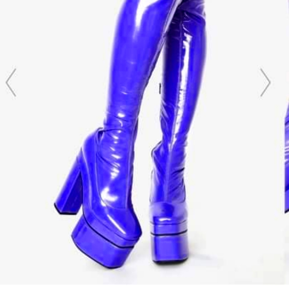 Club ex thigh high boots
